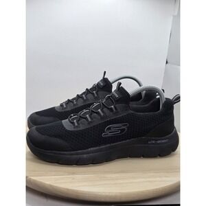 Men's size 7 - Skechers Sport Summits Black Casual Memory Foam Slip On
